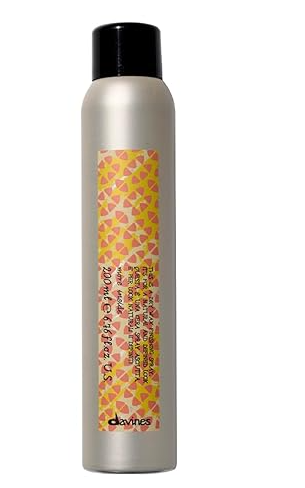 Dry wax finishing spray
